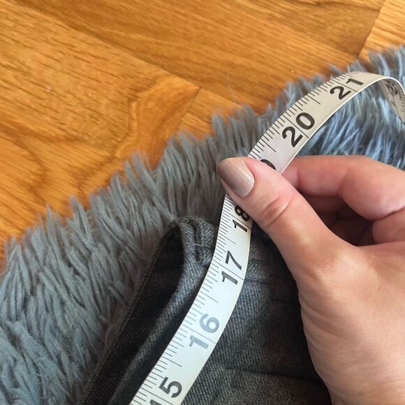 Alex Mill Gray Wide Leg Cropped Wool Pants Size L 14 - Picture 5 of 7